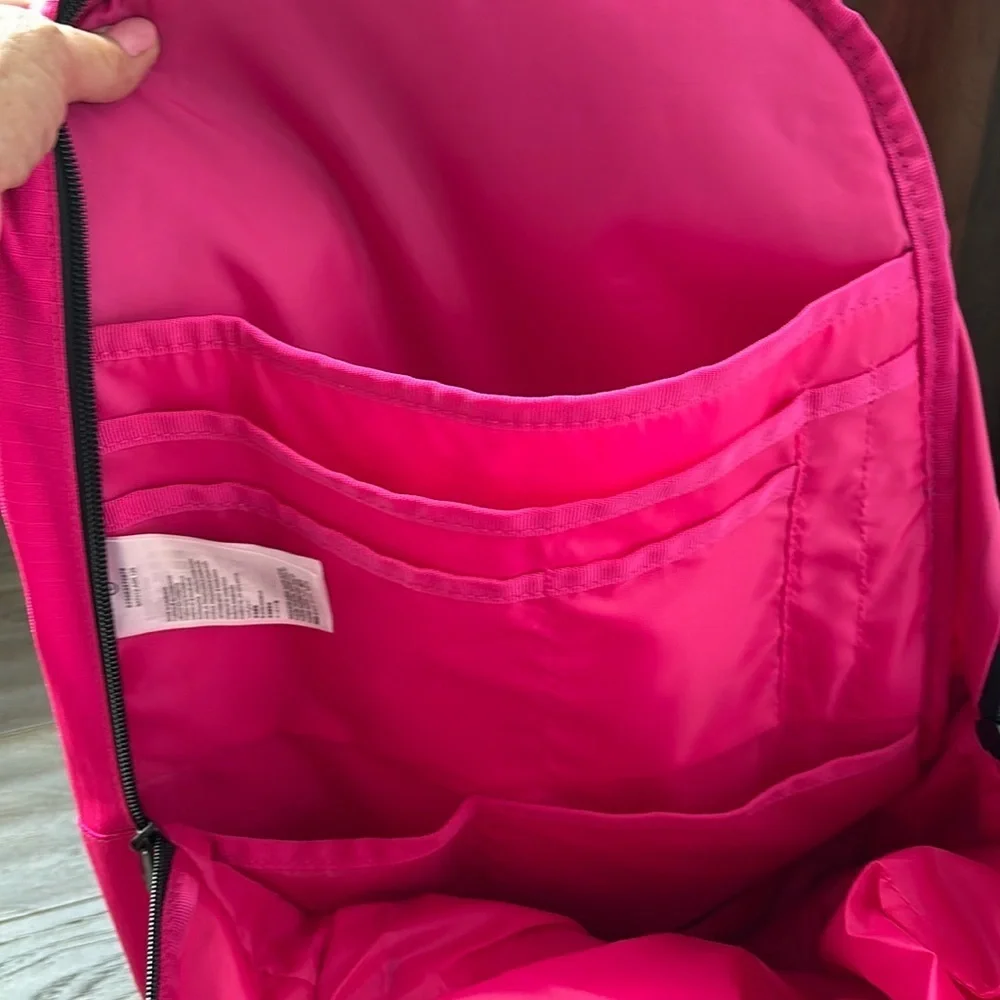 Nike Pink Prime Backpack,Large,3 compartment w/15” padded laptop slot and more